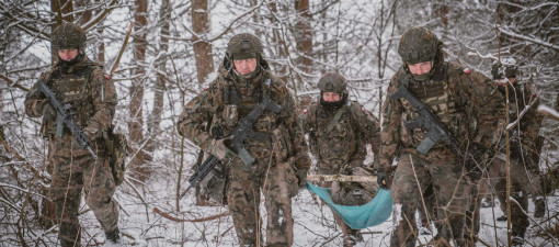 Mróz i marsz zamiast odpoczynku. Zimowe szkolenie terytorialsów z Bezwoli
